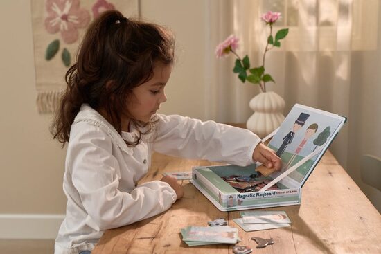 Little Dutch  magnētiskā tāfele  'Jim & Rosa'